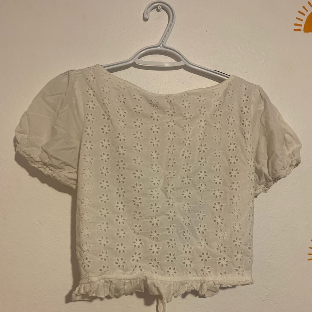 Vilibasha White Textured Shirt